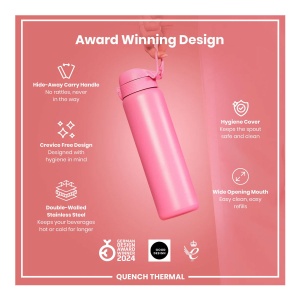 Termos ION8 Inox Rose Bloom 920ML - Img 2