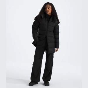 The North Face - geaca - Hydrenalite City Down Hooded Parka W - Black - M - Img 4