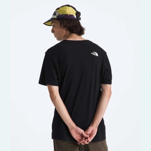 The North Face - tricou - Evolution Half Dome Regular Tee - Black | White - L - Img 5