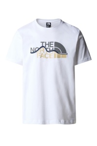 The North Face - tricou - M Mountain Line - Alb
