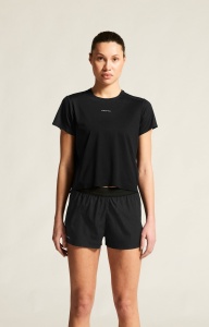 Tricou alergare Craft Hypervent Tee - negru | ventilație perforată - Img 3