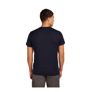 Tricou Barbati Icebreaker Merino 150 Tech Lite Tee Bear Tour Navy - Img 2