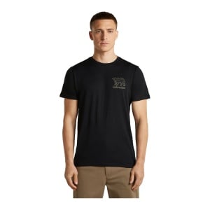 Tricou Barbati Icebreaker Merino 150 Tech Lite Tee Forest Footsteps Black