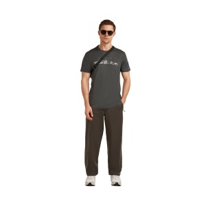 Tricou Barbati Icebreaker Merino 150 Tech Lite The Peaks Negru - Img 4