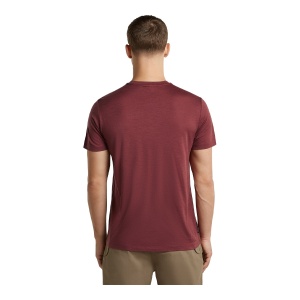 Tricou Barbati Icebreaker Merino 150 Tech Lite Transportage Bordeaux - Img 2