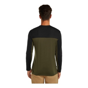 Tricou Barbati Icebreaker Merino Blend 125 Cool-Lite™ Sphere Colour Block Gri - Img 2