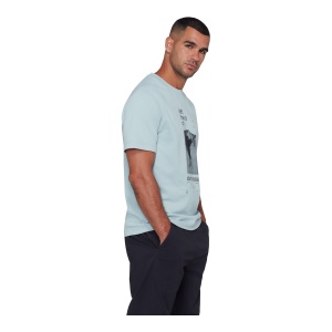 Tricou Barbati Mammut Base Hand Albastru - Img 4