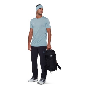 Tricou Barbati Mammut Tree Wool FL Albastru - Img 6