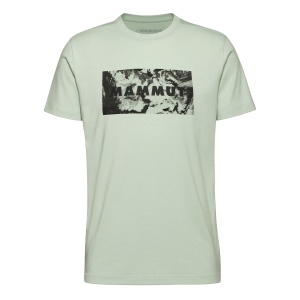 Tricou Barbati Mammut Trovat Logo Silver Sage - Img 3