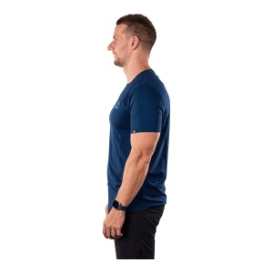 Tricou Barbati Northfinder Outdoor Soft Material Bamboo Blend Roque Navy - Img 4