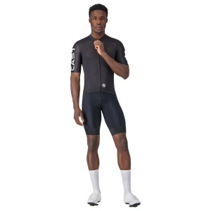 Tricou ciclism Castelli Entrata Apex bărbați - negru cu alb - Img 6