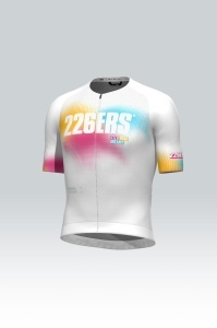 Tricou ciclism Gobik CX Pro 4.0 Hydrazero - alb multicolor - Img 3
