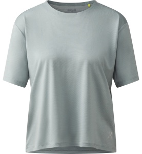 Tricou crop Haglöfs L.I.M Delta Crop Tee damă - verde - Img 5