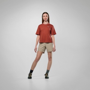 Tricou dama Salewa Eagle Sunset Loose - Img 2