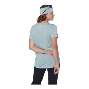 Tricou Femei Mammut Tree Wool FL Albastru - Img 3