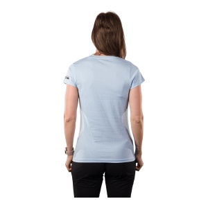 Tricou Femei Northfinder Hiking From Organic Cotton Maryb Lightblue - Img 3