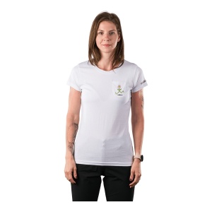 Tricou Femei Northfinder Hiking From Organic Cotton Maryb White