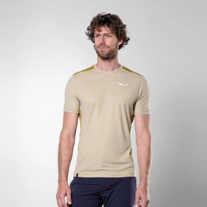 Tricou trekking barbati Salewa Puez Hybrid Dry