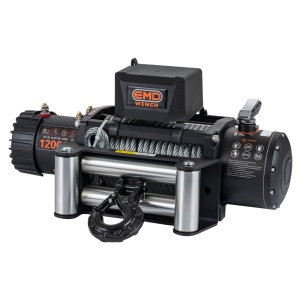 Troliu electric auto EMD Winch 12000lbs (5443kg), 12V, cablu otel, 26m, raport 265:1 - Img 4