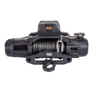 Troliu electric auto EMD Winch Dual Speed 13000lbs (5897kg), 12V, cablu sintetic, 25m, raport 201:1 / 100:1 - Img 4