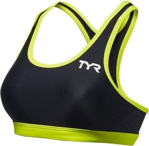 TYR - bustiera - Racerback Tri Competitor W - negru lime