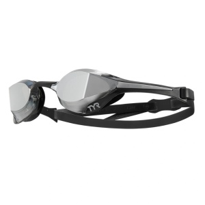 TYR - ochelari inot de competitie Tracer X Elite mirrored - gri negru