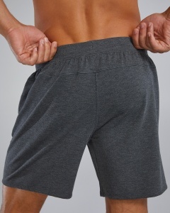 TYR - pantaloni scurti - UltraSoft Men's Midweight Terry A.M. Shorts - Charcoal | Heather - Img 6