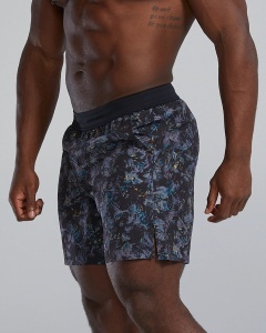 TYR - sort baie - Hydrosphere Unbroken Shorts Unlined 7" - gri | multicolor - Img 3