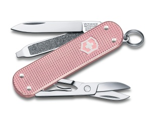 Victorinox - briceag clasic gama Alox - roz deschis bomboana