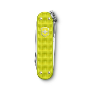 Victorinox - briceag clasic gama SD Alox Limited Edition 2023 - verde galben neon - Img 5