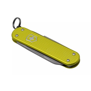 Victorinox - briceag clasic gama SD Alox Limited Edition 2023 - verde galben neon - Img 15