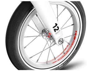 Woom - bicicleta copii 12" Woom 1, varsta recomandata 1,5-3,5 ani (82-100cm) - 2,95kg - galben fluo lizard lime - Img 5