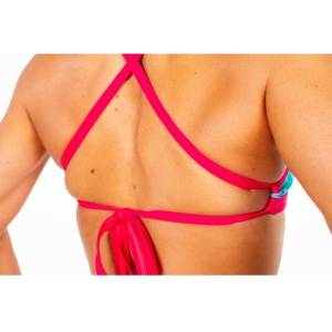 Z3R0D - sutien Costum baie femei two pieces - verde roz albastru tropadelic - Img 14