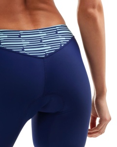2XU - Pantaloni sport pentru femei - Tri Short Active W - negru turcoaz - Img 3