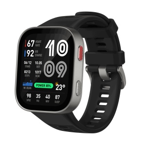Amazfit Bip Max, ceas smartwatch sport GPS 20 zile autonomie - Silver 50mm - Img 3