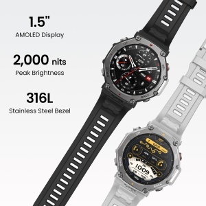 Amazfit T-Rex 3, ceas smartwatch sport GPS outdoor militar - Img 2