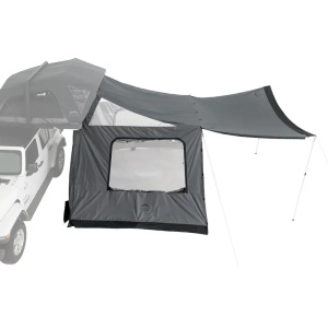 Anexă Multifuncțională, 300x300 cm, Material Oxford 210D cu Protecție UV50+ și Impermeabilitate 3000mm, Picioare Telescopice din Aluminiu, Ideală pentru Camping, Pescuit și Overlanding, Wild Land, pentru Cort Auto OrthFrame 130 / 180 - Img 4