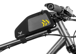 Apidura - geanta mica cadru bicicleta Backcountry 2.0 Top Tube Pack 1 litru - negru gri