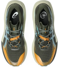 ASICS - pantofi alergare trail - Trabuco Max 5 - Umeboshi | Black - 41.5 - Img 10