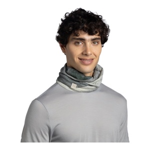Bandana Buff Merino Lightweight Prints Aler Grey - Img 4