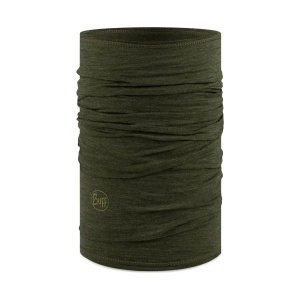 Bandana Buff Merino Lightweight Solid Green 2 - Img 2