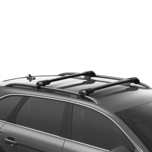 Bare transversale Thule Edge Raised Rail Wingbar Edge Black pentru VOLKSWAGEN Passat Variant (B5/B5.5) 5 usi Estate, model 1997 - 2005, Sistem cu prindere pe bare longitudinale - Img 3