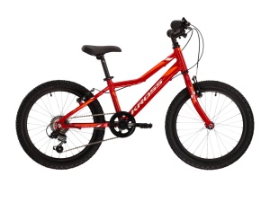 Bicicleta Copii Kross Hexagon Mini 1.0 20 inch rosie Shimano Tourney
