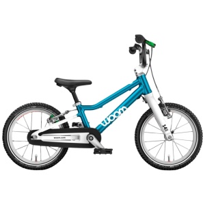 Bicicleta copii Woom 2 cu roti 14" , albastru | Metallic Blue