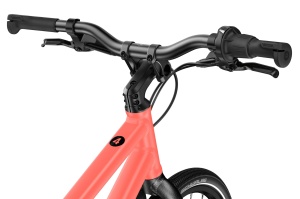 Bicicleta copii Woom 4 Explore cu roti 20" portocaliu Neon Coral - Img 10