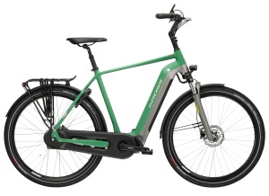 Bicicleta Electrica City Kross Sentio Hybrid 6.0 28 inch verde Shimano Nexus