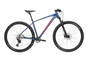 Bicicleta MTB Hardtail Kross Level 7.0 PP 29 inch albastra Shimano Deore