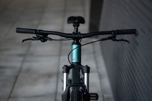 Bicicleta MTB Kross Level X100 29 inch verde-negru, Shimano Essa - Img 18