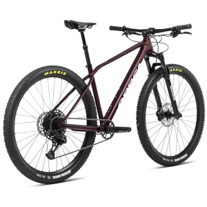 Bicicletă MTB XC hardtail Orbea ALMA H11 - Metallic Dark Red | Chic White (Gloss) - Img 2