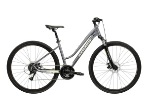 Bicicleta Trekking Kross Evado 3.0 28 inch gri Shimano Acera